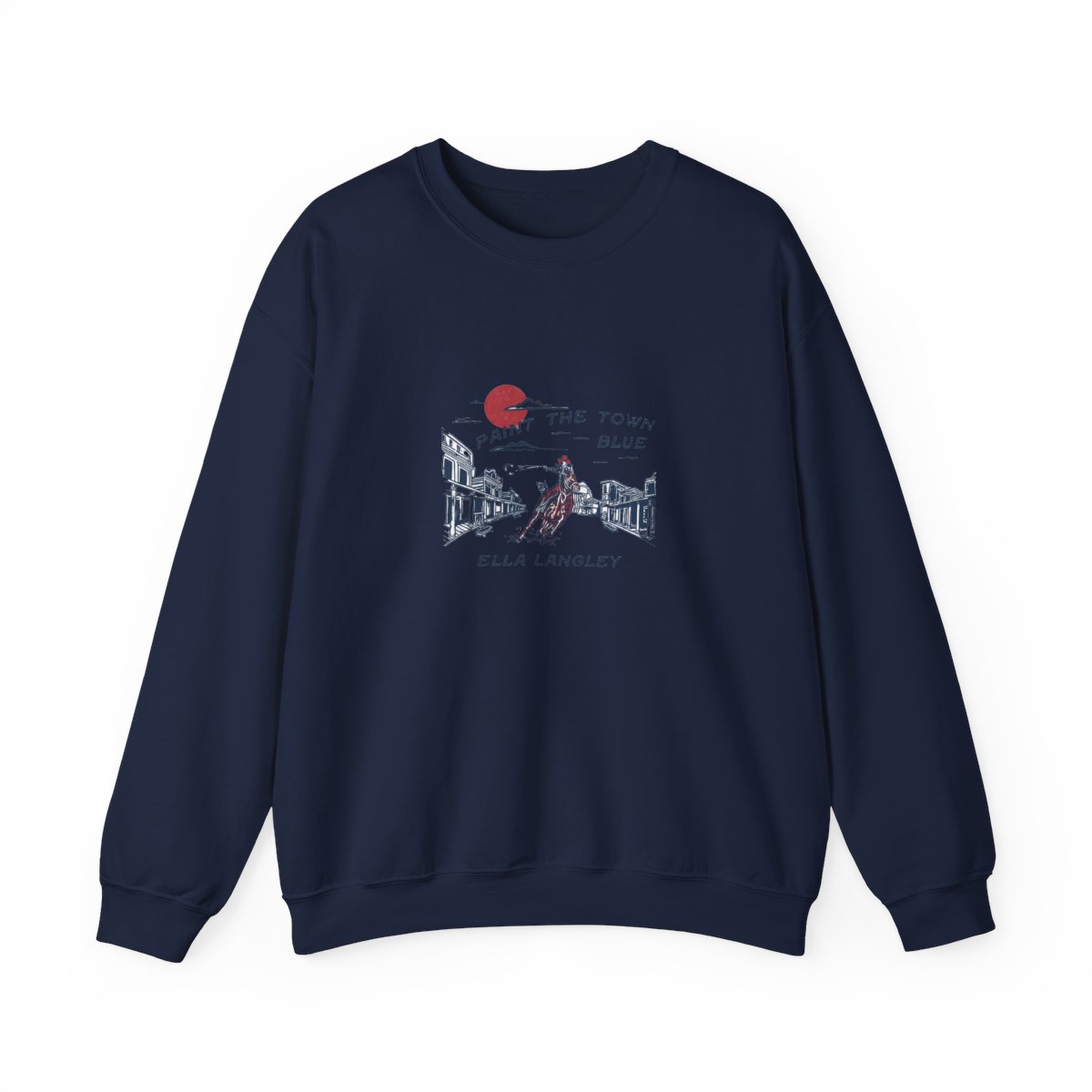 'paint the town blue' Crew Neck - Official Sweatshirts merchandise