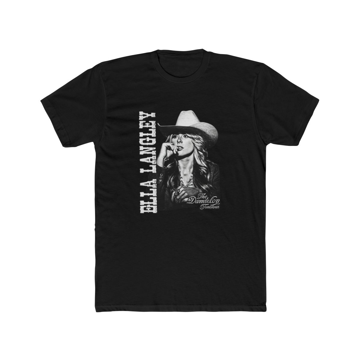 Ella Langley Vintage Cowgirl Portrait Comfort ColorsShirt, The Dandelion Tour Graphic Tee, Vintage Music Retro Concert Shirt, Music Fan Gift