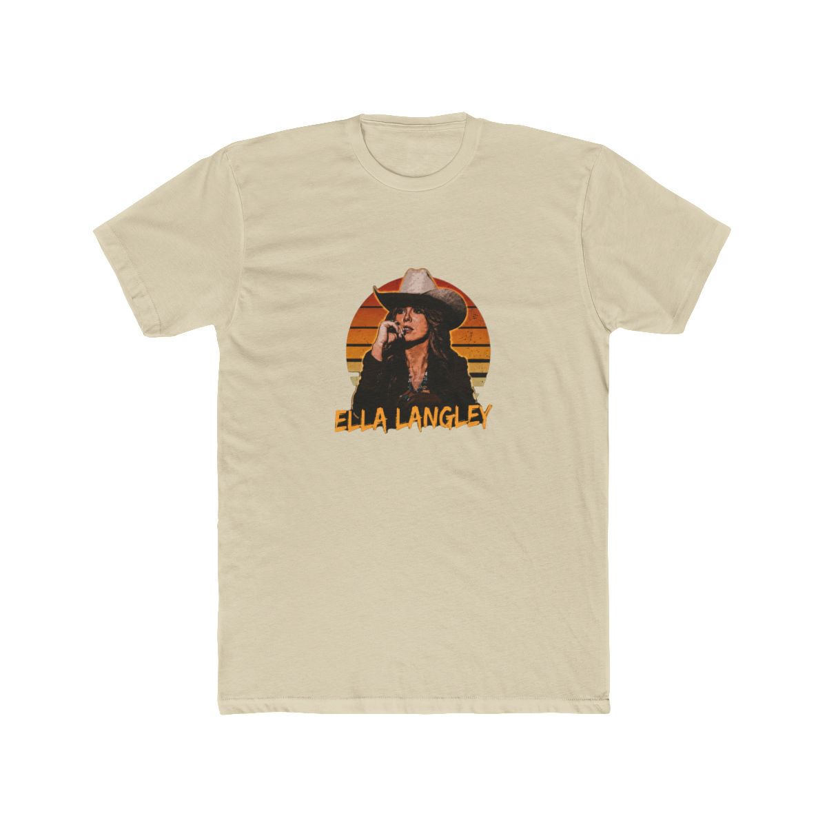 Ella Langley Shirt, Vintage Country Girl Cowboy T Shirt, Retro Western Singer Graphic Tee, Sunset Rodeo Aesthetic Shirt, Cowgirl Gift - alternate angle 4, merchandise