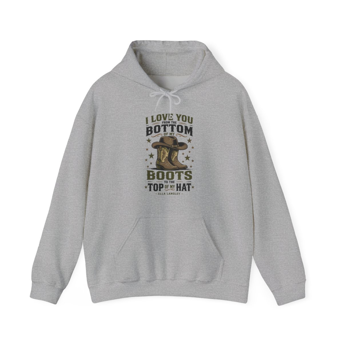 Ella Langley "Bottom of Your Boots" Hoodie - alternate angle 4, merchandise