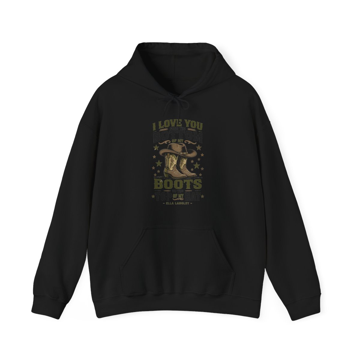 Ella Langley "Bottom of Your Boots" Hoodie - alternate angle 3, merchandise