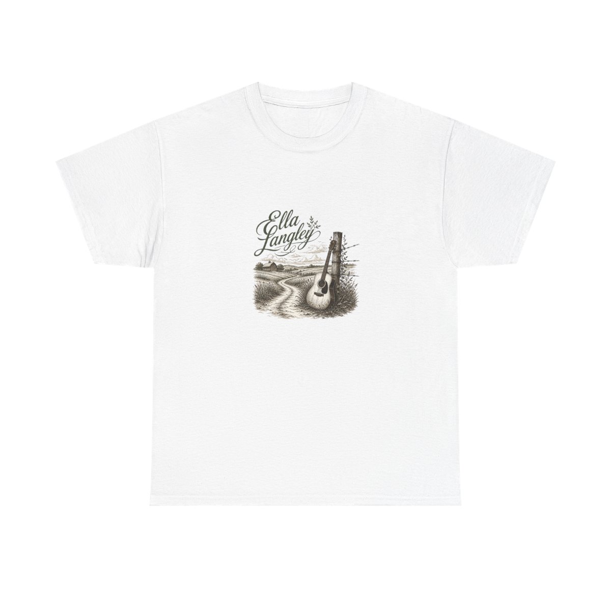 Ella Langley "Ella Langley" Unisex Tee - alternate angle 2, merchandise