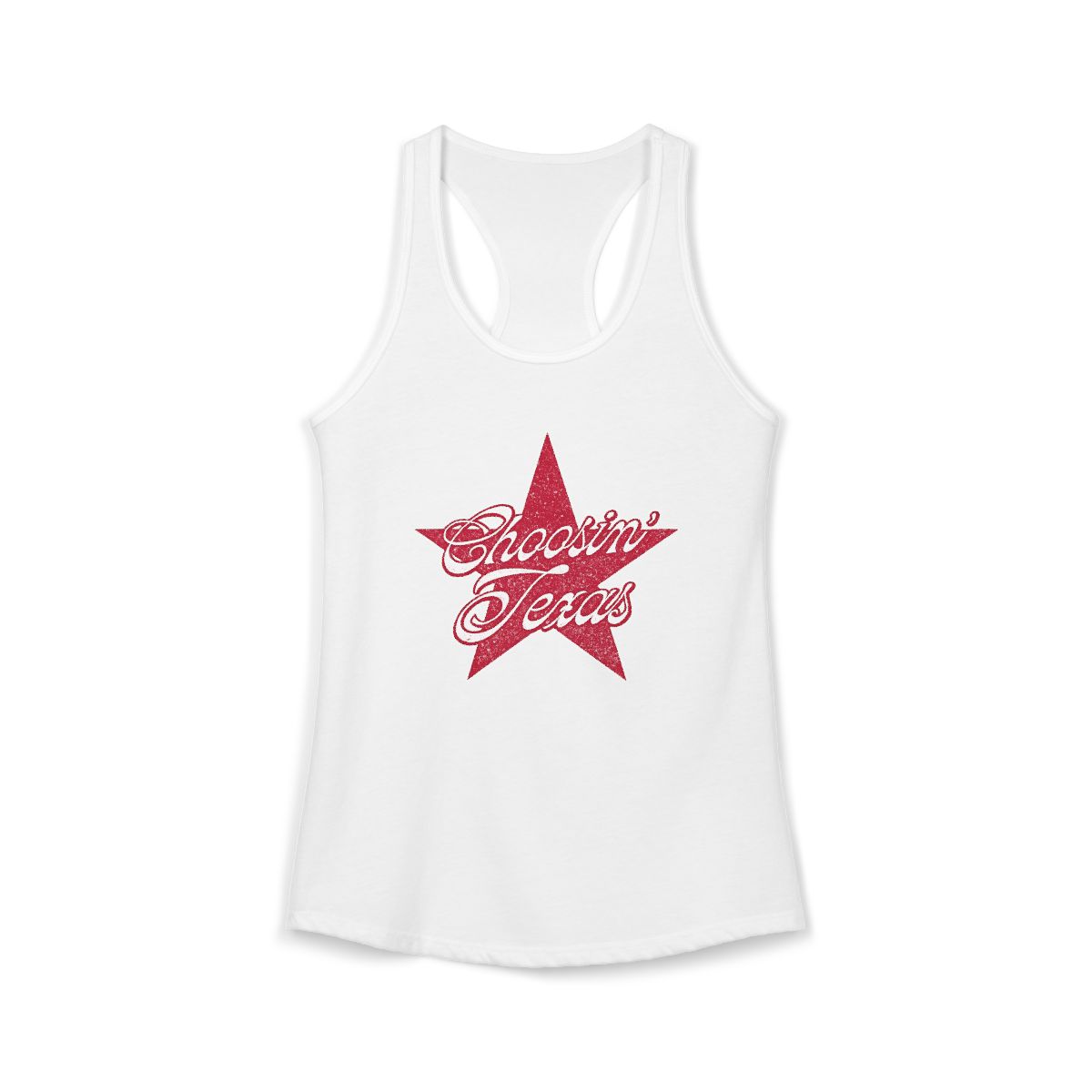 Women's Choosing Texas Racerback Tank Top | Ella Langley