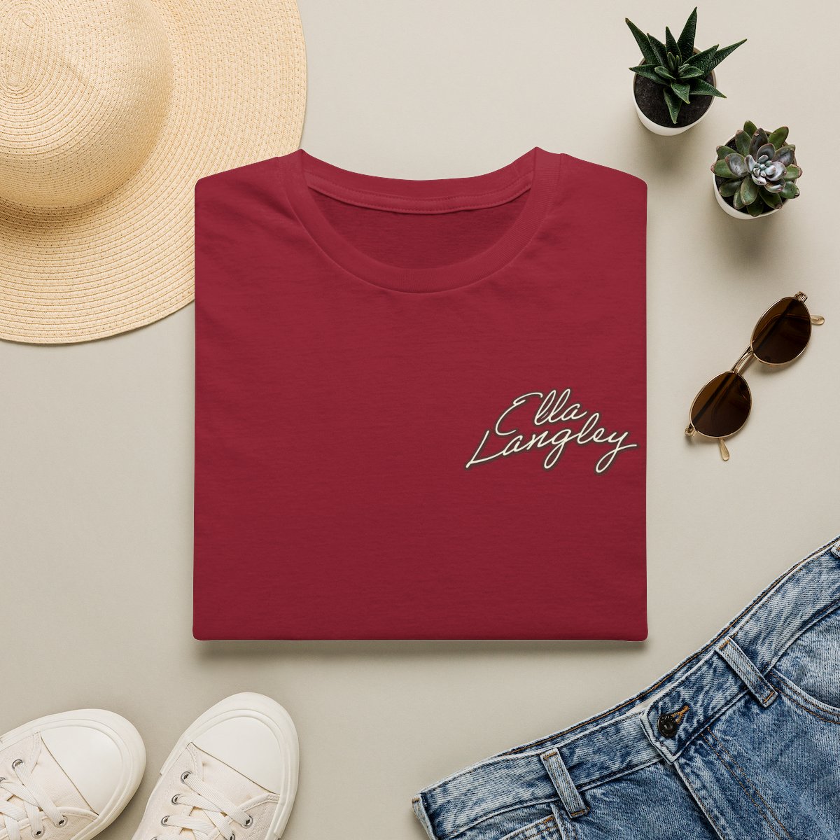 Choosin' Texas Red Tee | Ella Langley