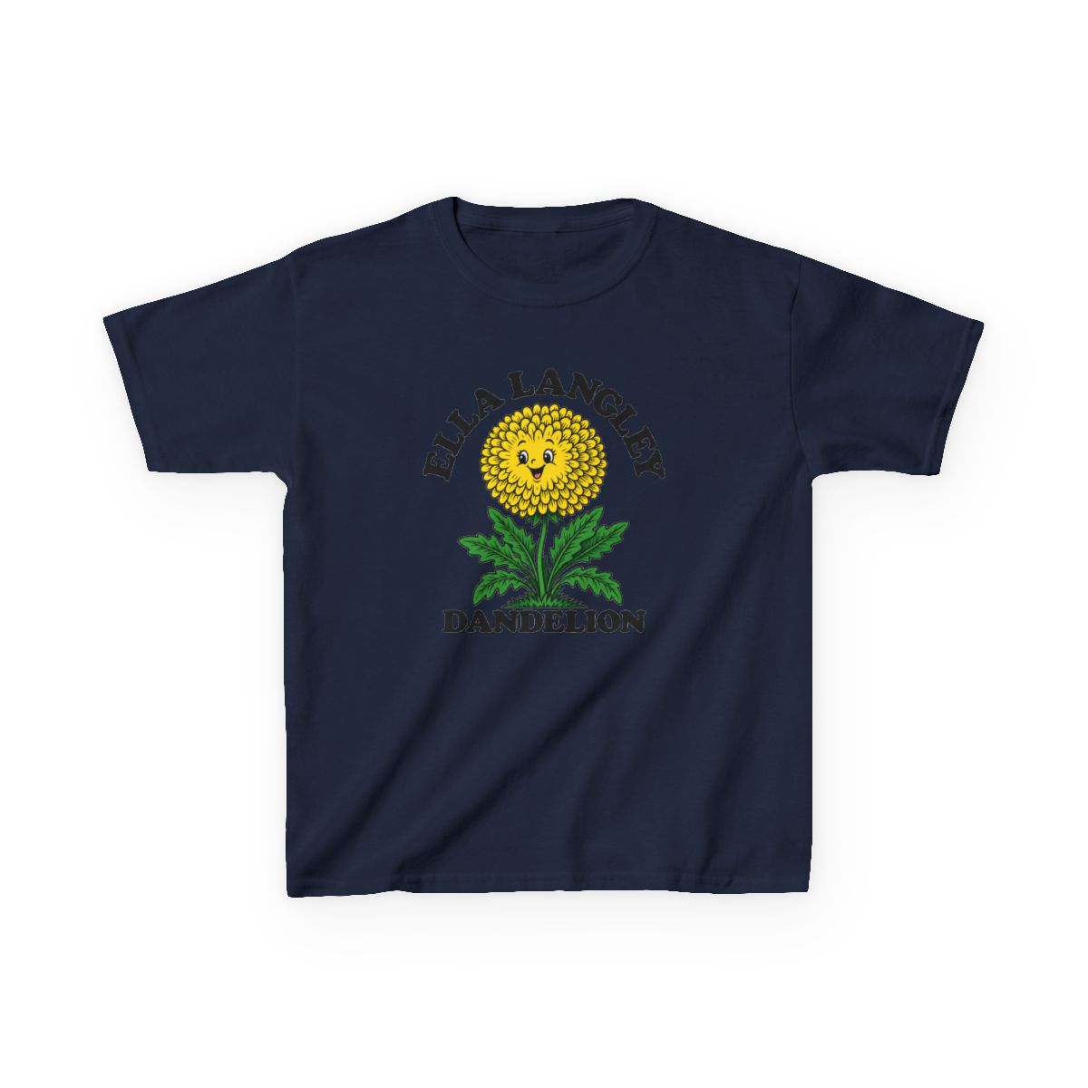 Kids Groovy Dandelion T Shirt | Ella Langley