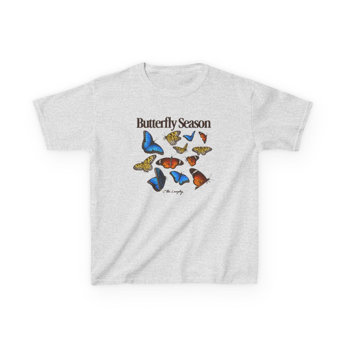 Youth Butterfly Season Tee - Ella Langley - alternate angle 2, merchandise