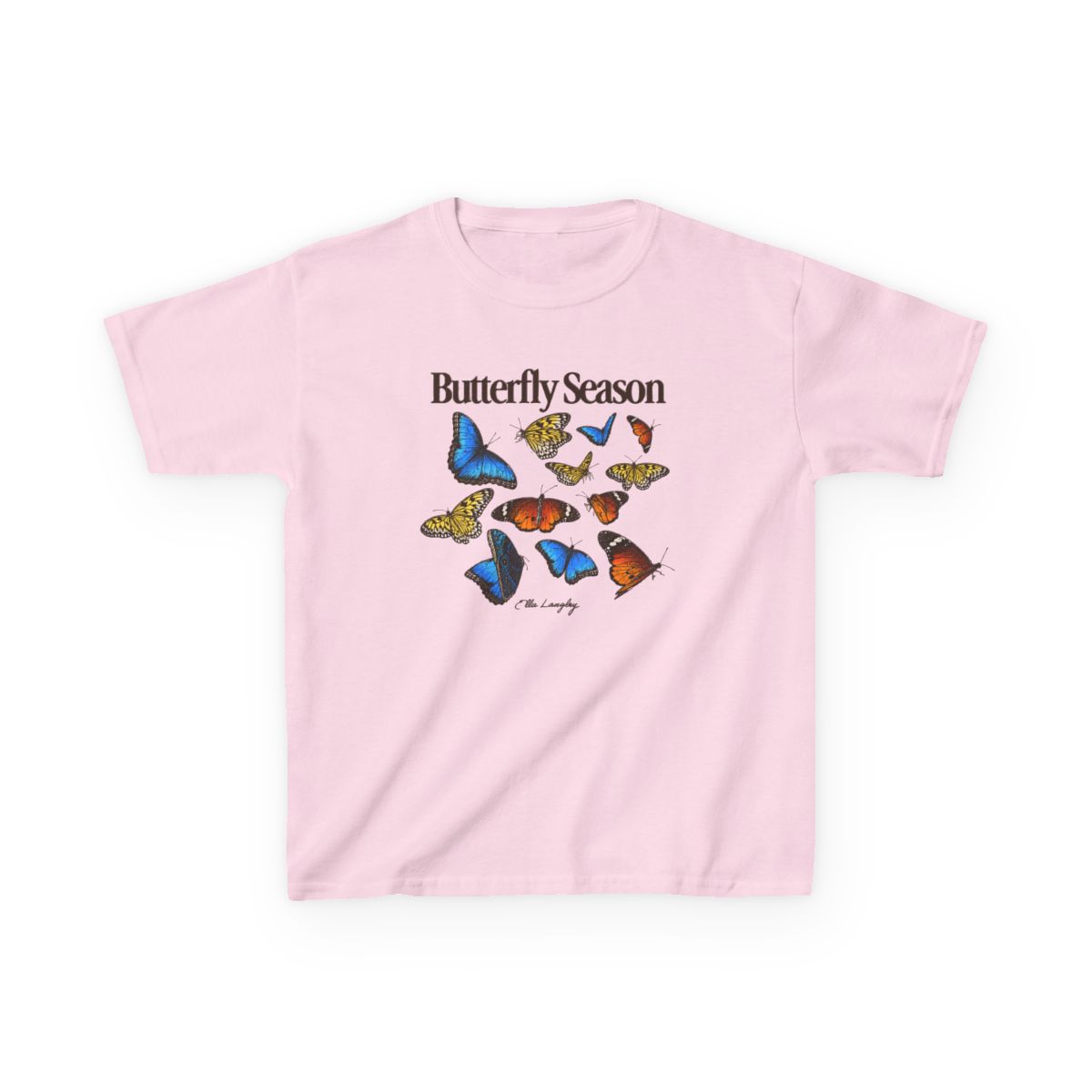 Youth Butterfly Season Tee - Ella Langley - alternate angle 5, merchandise