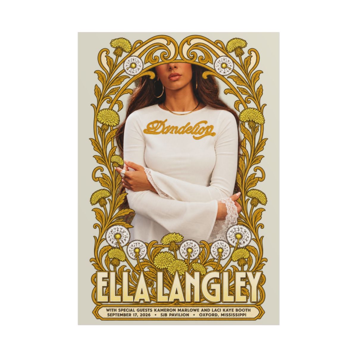 Oxford, MI Concert Poster | Ella Langley